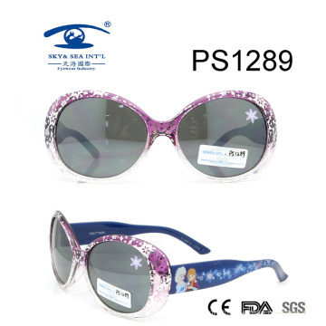 Snow Frozen Beautiful Colorful Kid Plastic Sunglasses (PS1289)